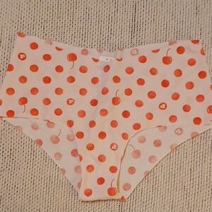 Victoria's Secret Cherry Dot Panties - Red and White